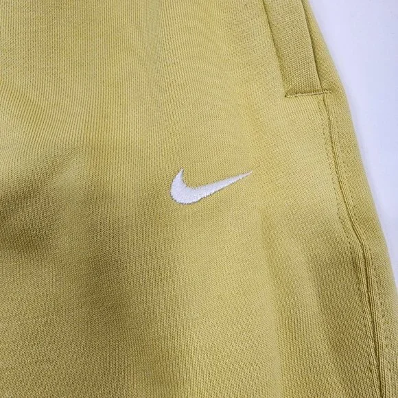 Nike Solo Swoosh Heavy Weight Yellow Fleece Sweatpants Men's 4XL DX1364 063 NWT - Picture 9 of 15